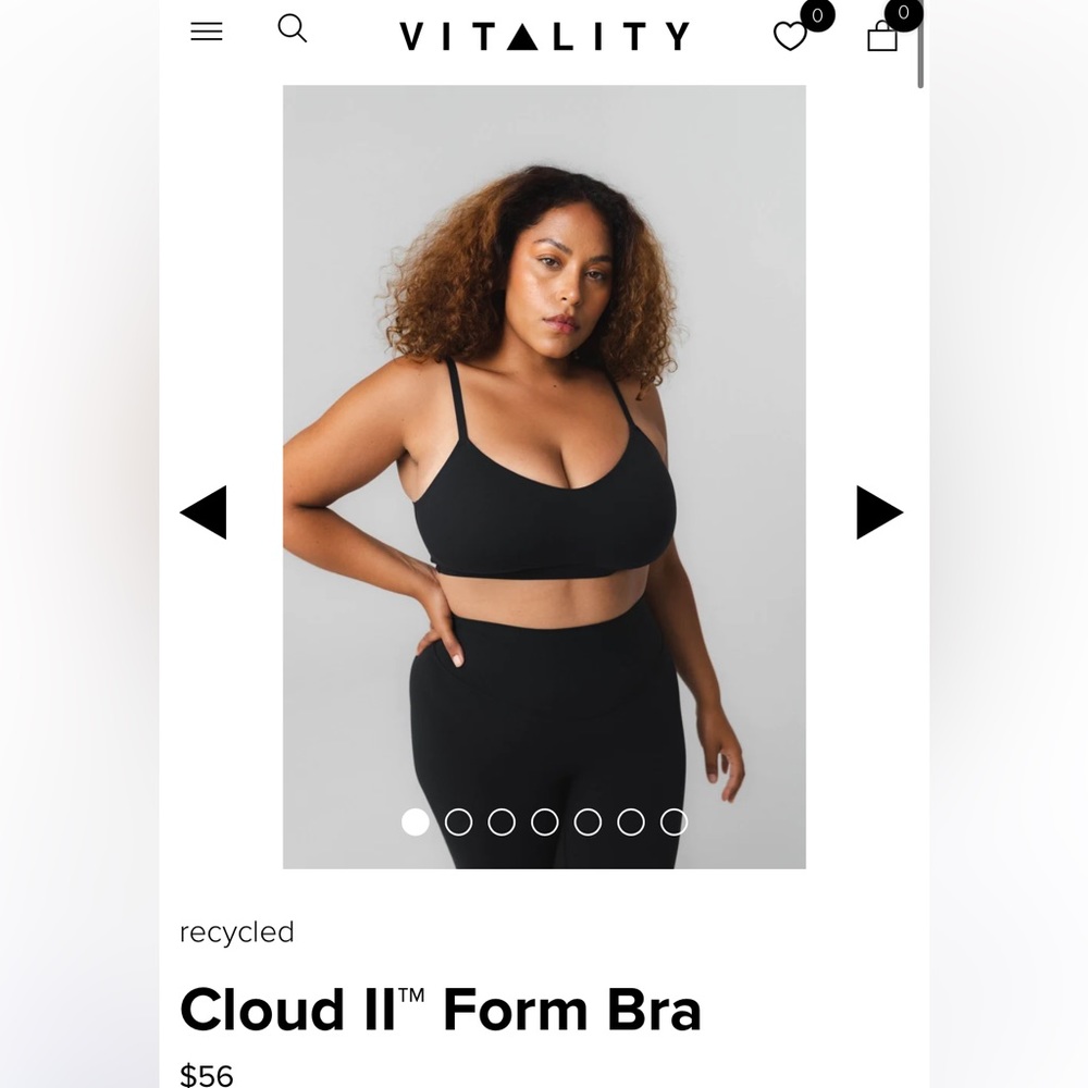 Vitality Sports Bra